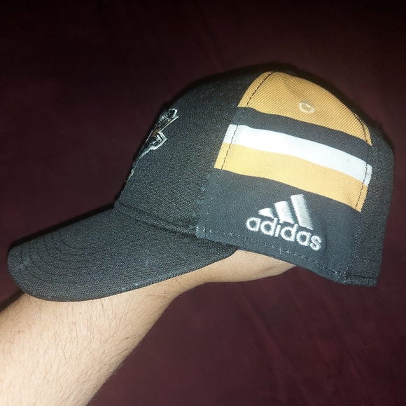 PITTSBURGH PENGUINS HAT NHL ADIDAS AUTHENTIC ONE SIZE YOUTH FITMAX fitted cap - Picture 3 of 7